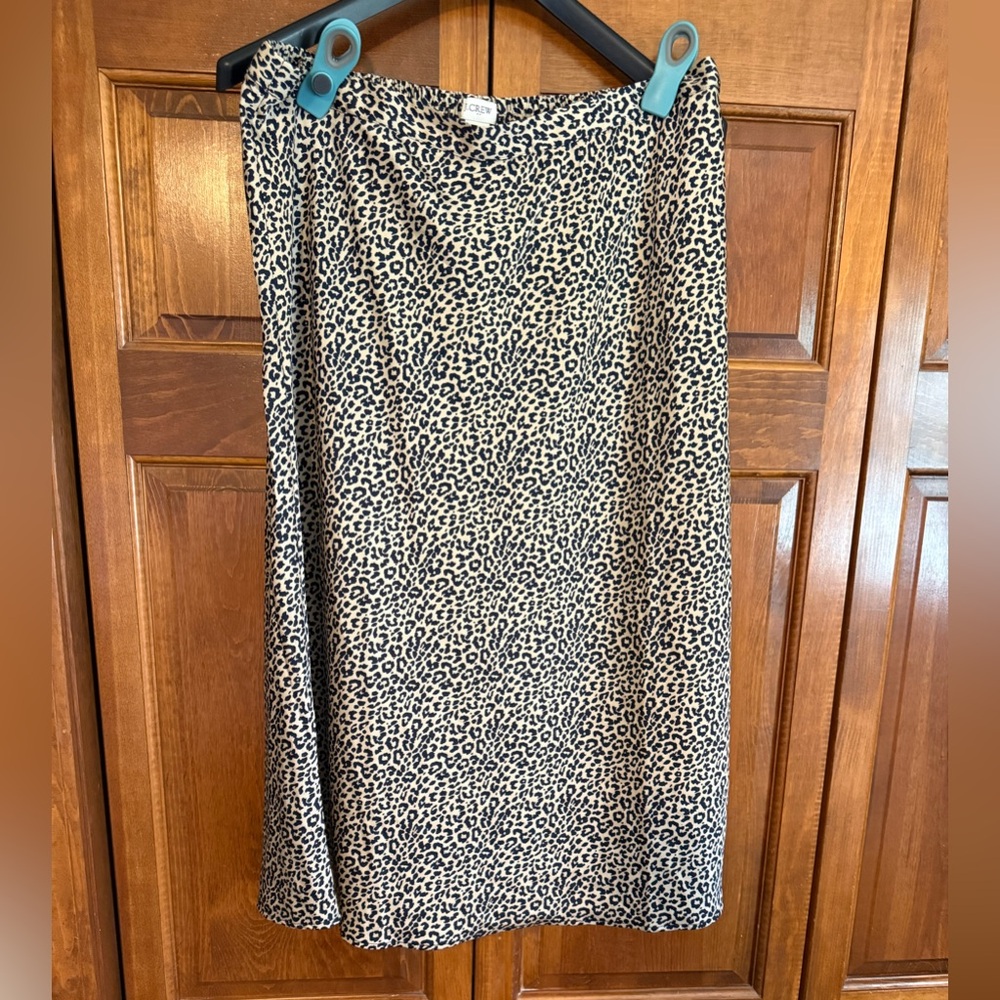 Leopard Print Skirt